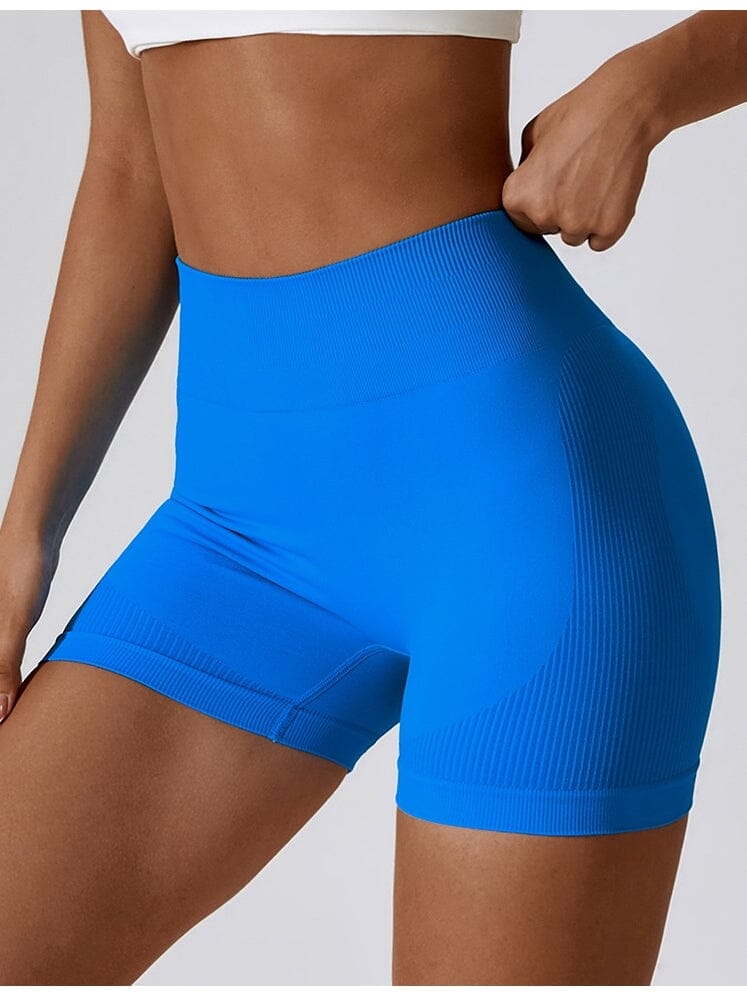 Short Sans Couture Push Up - Nexis™ Shorts Ultime Legging S Bleu