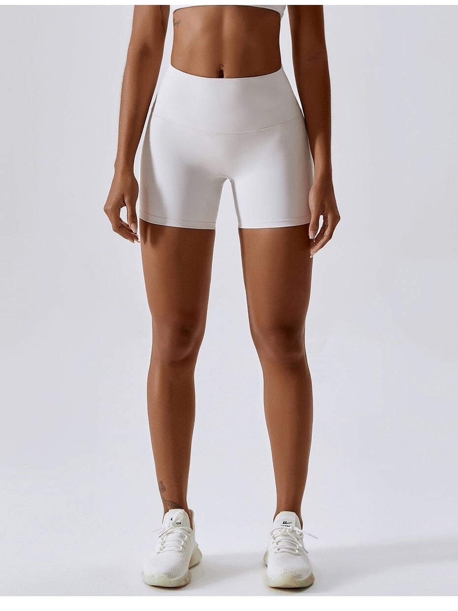 Short Sport Court Moulant Ultime Legging S Blanc