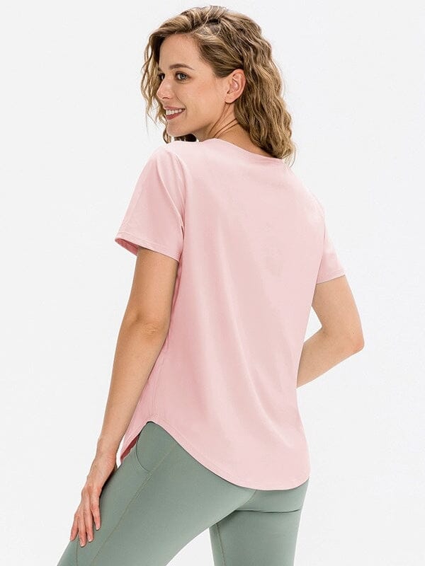 T-Shirt Sport Respirant T-Shirt Ultime Legging S Rose